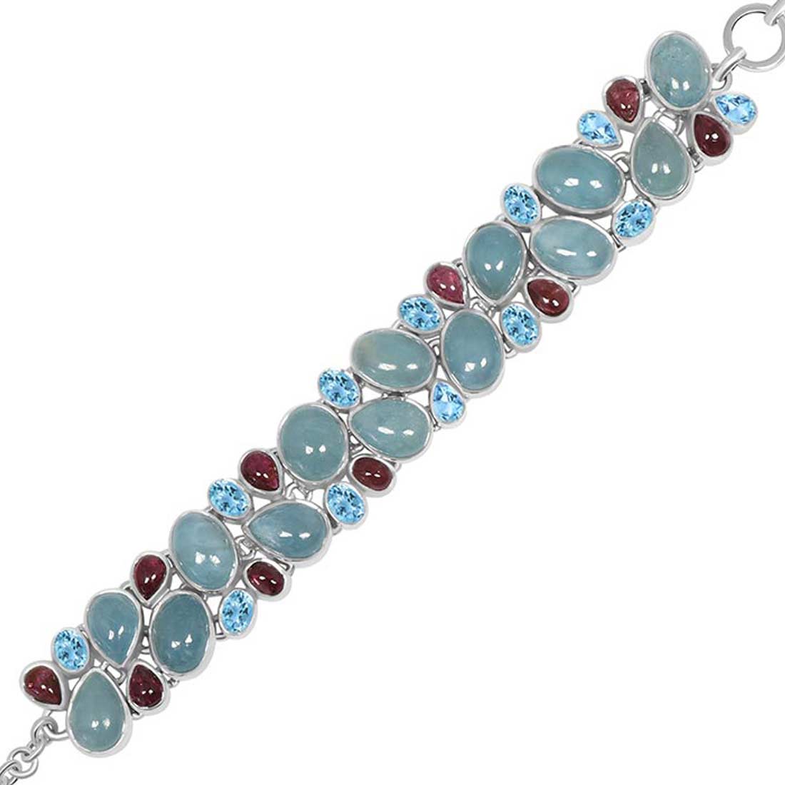 Aquamarine Bracelet-(AQM-B-1.)